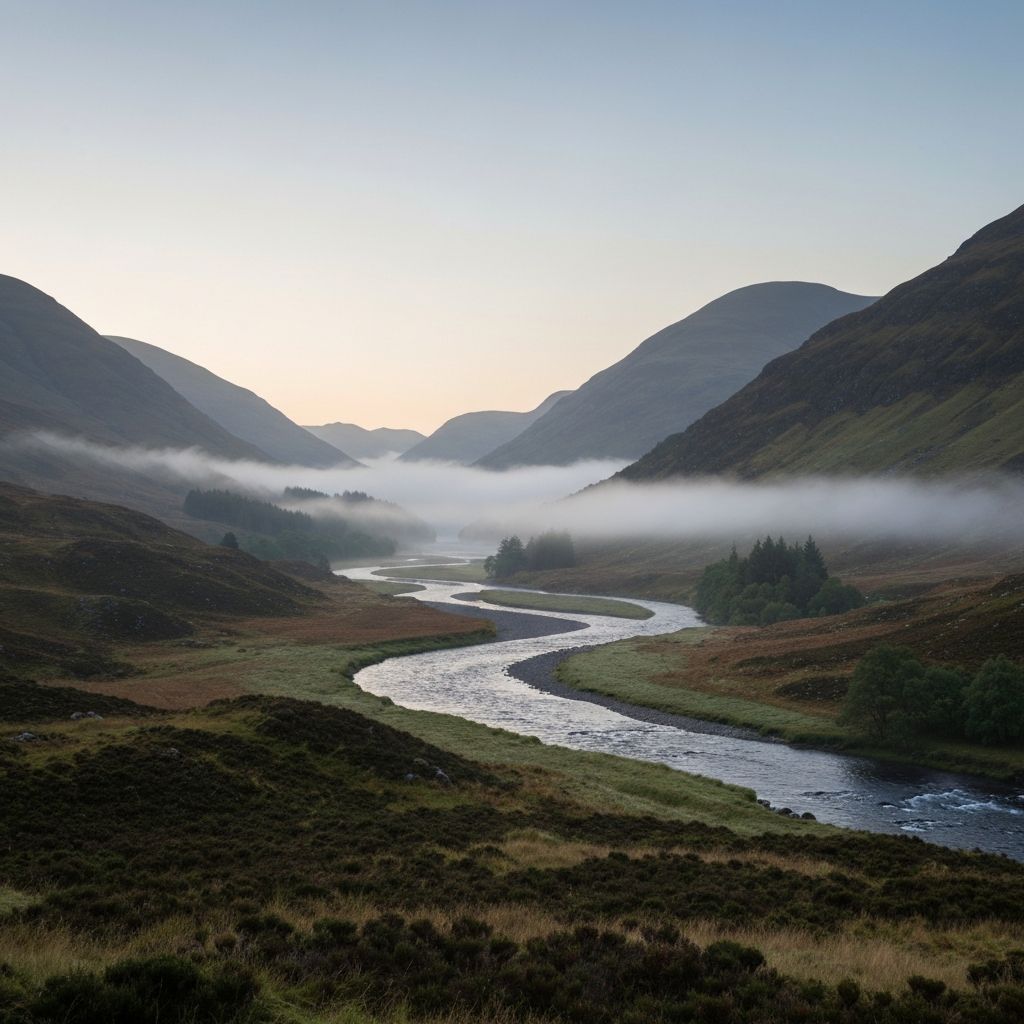 Scottish Highlands and River Dee